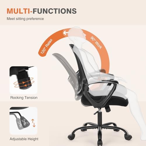 Sweetcrispy Home Office Managerial Executive Chair with Ergonomic Design - Image 4