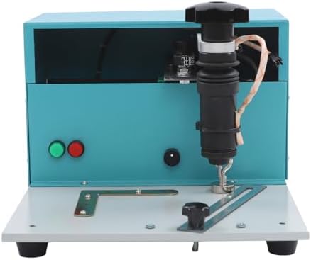 Electric Marking Machine, AC 110V Metal Engraving Machine, Desktop Computer-controlled Nameplates Signs Labeling Maker, 1.18-7.87in/s Speed Precision Driver USB Connection Marker, 10.63*14.17*7.87in by QUEMARQUE