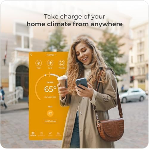 Cielo Smart Thermostat Eco for Central HVAC, Energy Star Certified (White) - Image 6