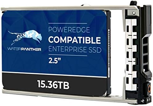 Water Panther 15.36TB SAS 24Gb/s 2.5" SSD for Dell PowerEdge Servers | Enterprise Drive in 13G Tray by WaterPanther