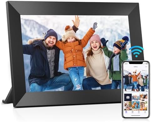 Uhale Digital Picture Frame 10.1" WiFi Electronic Photo Frames 32GB Storage by WONNIE