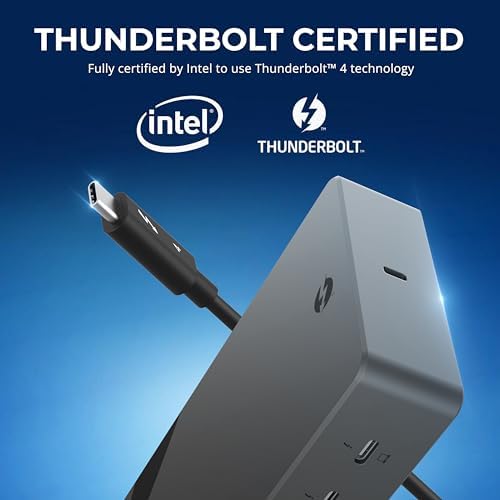 SABRENT Thunderbolt 4 Docking Station, 8K/4K, HDMI 2.1, GbE (DS-T4MF) - Image 6