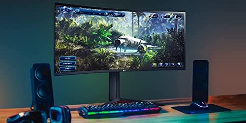 LG Ultragear QHD 34-Inch Curved Gaming Monitor 34GP63A-B, VA with HDR 10 Compatibility and AMD FreeSync Premium, 160Hz, Black - Image 4