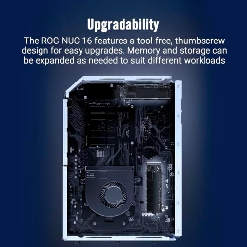 ROG NUC 16 Gaming Mini PC, AI Desktop | Ultra 9 290HX Plus, RTX 5080 GPU - Image 4