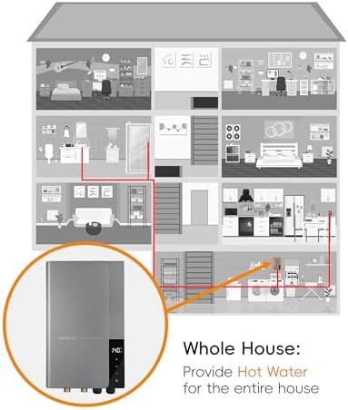 18kW Electric Tankless Water Heater 240V ETL Certified WiFi - Image 5