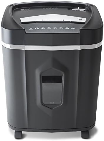 Aurora AU1210MA Professional Grade High Security 12-Sheet Micro-Cut Paper/CD and Credit Card/ 60 Minutes Continuous Run Time Shredder & SL16 Professional Grade Synthetic Shredder Oil - Image 3