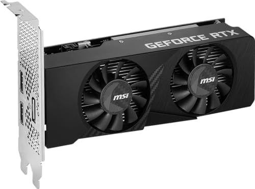 MSI GeForce RTX 3050 LP 6G OC Gaming Graphics Card - 6GB GDDR6, 1492 MHz, PCI Express Gen 4, 96-bit, 1x DP (v1.4a), 2X HDMI 2.1 (Supports 4K) - Image 5