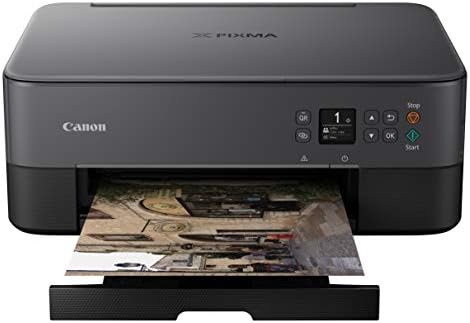 Canon TS5320 All in One Wireless Printer, Scanner, Copier with AirPrint, Black, Amazon Dash Replenishment Ready by Unknown