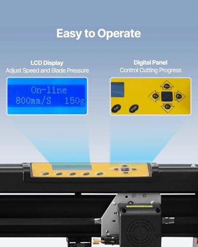 VEVOR Vinyl Cutter Machine 34 inches Bundle Manual Vinyl Plotter Cutter - Image 4