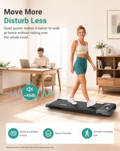 Walking Pad with Vibration Plates - Walking Pad Under Desk with Incline - Image 5