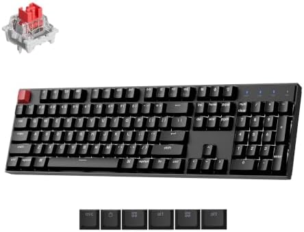 Keychron K10 (Version 2) Full Size QMK Wireless Custom Mechanical Keyboard by Keychron
