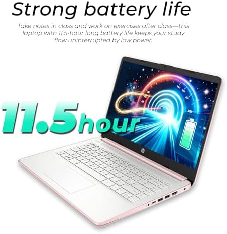 HP New Everyday Slim Laptop • 2026-2027 Edition • Microsoft Office 365 Included • Intel N150 CPU • 128GB SSD + 1TB Cloud Storage • Stunning Color • Copilot AI • Windows 11 - Image 7