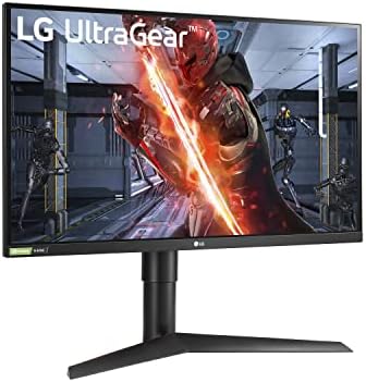 LG 27GL83A-B 27-Inch Ultragear QHD 2560 x 1440 IPS Gaming Monitor, 144Hz, 1ms (GtG), NVIDIA G-SYNC, AMD FreeSync, HDR10, HDMI, DisplayPort, Tilt/Height/Pivot Adjustable Stand, Black - Image 3