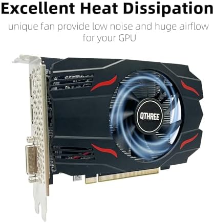 QTHREE Radeon RX 560 4GB GDDR5 Video Graphics Card GPU,128 Bit,DVI,HDMI,DP - Image 3