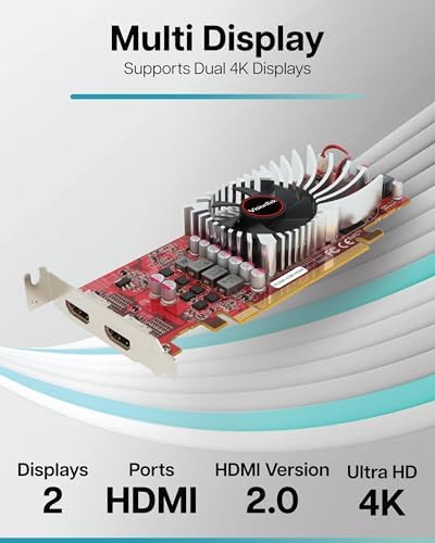 VisionTek AMD Radeon RX 560 4GB GDDR5 2x HDMI Graphics Card - Image 3