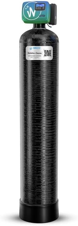 WECO Whole House Water Filter with Katalox Light & Ozone for Iron, Manganese & Hydrogen Sulfide Reduction (KL-1465-OZONE) by WECOFilters