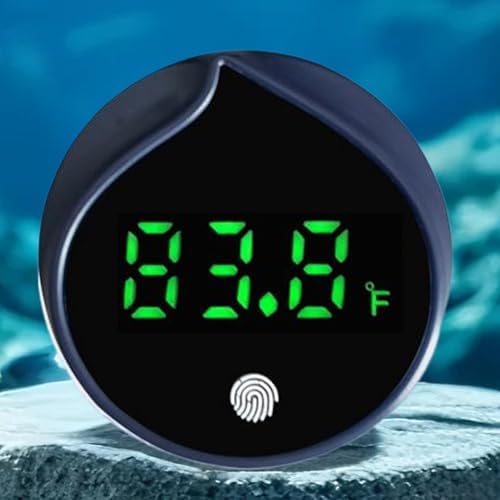 Aquatic Heat Meter – Scale Screen Instrument, Smart Climate Indicator, Submersible Environment Checker, Pet Care Equipment | Fresh Salt System Controller Compact Build with Clear Visibility - Image 4