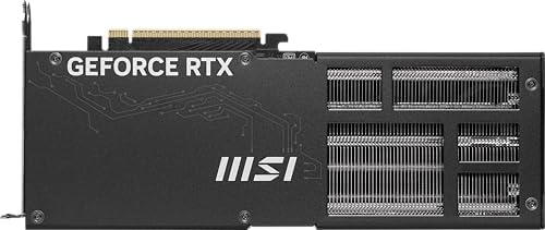 msi Gaming RTX 5080 16G Inspire 3X OC Black Graphics Card, GPU (16GB GDDR7, 256-bit, Extreme Clock 2655 MHz, DisplayPort x 3 2.1a, HDMI 2.1b, NVIDIA Blackwell Architecture) - Image 4