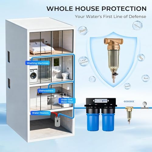 iSpring WSP-1000 Whole House Spin Down Sediment Filter, 1000 Micron - Image 6