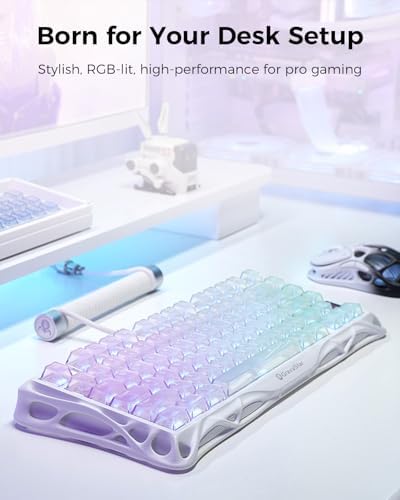 GravaStar Mercury K1 Lite 75% Wireless Mechanical Gaming Keyboard RGB - Image 2