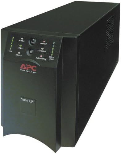 APC MAIN-76781 Smart-UPS 1500VA UPS Battery Backup with Pure Sine Wave Output (SMT1500) by APCbySchneider-Electric
