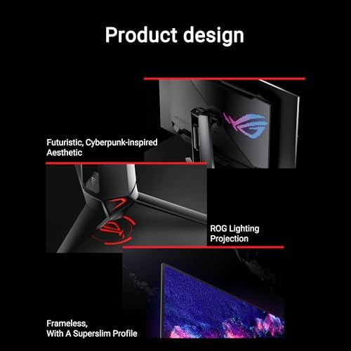 ASUS ROG PG32UCDM 32 Inch 4K 240Hz OLED Gaming Monitor QD-OLED - Image 6