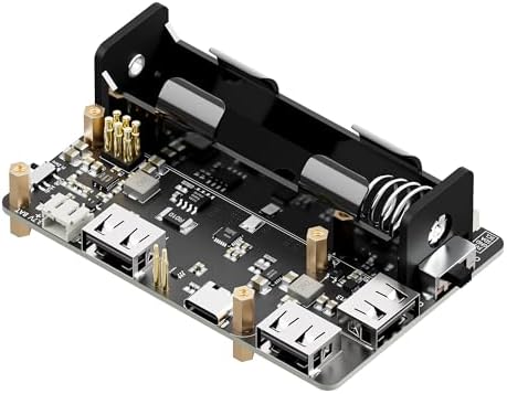 Pi Zero UPS HAT, 5V Uninterruptible Power Supply with 3-Port USB Hub by WatangTech