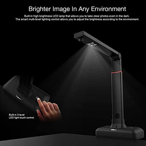 VIISAN Large Format Book & Document Scanner, Capture Size A2/A3, 26MP USB Document Camera with Auto-Flatten, Fingerprint Removal Technologies, Multi-Language OCR, Compatible with Windows & macOS - Image 6