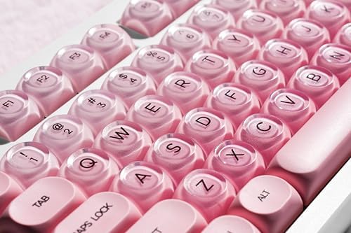 ZORNHER ZH980 Foundation Mechanical Keyboard,95% Pink& White Creamy Keyboard with Number Pad,Cute Jelly MOA Profile Keycaps,Creamy Sounding Linear Switches,Hot-Swappable,RGB Backlit - Image 3