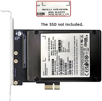 Chenyang U.2 U.3 Kit SFF-8639 SSD to PCI-E 4.0 X1 Lane Adapter for Motherboard PM1735 NVMe PCIe SSD - Image 7
