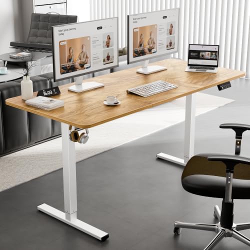 63"x28" Standing Desk, Height Adjustable Sit-Stand for Home Office - Image 2