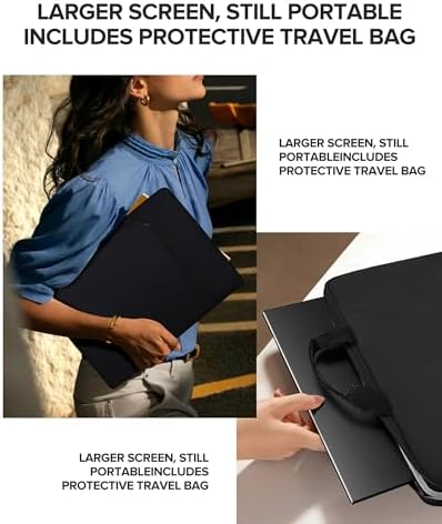 UPERFECT Portable Monitor Touchscreen 24" 120Hz 1080P 125% sRGB 400Nits - Image 7