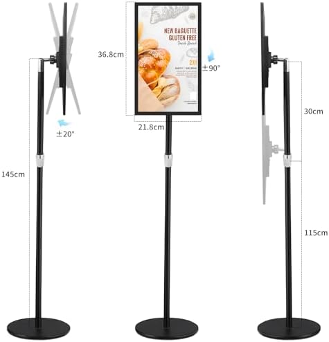 15.6" Digital Signage Display with Adjustable Stand - Image 2
