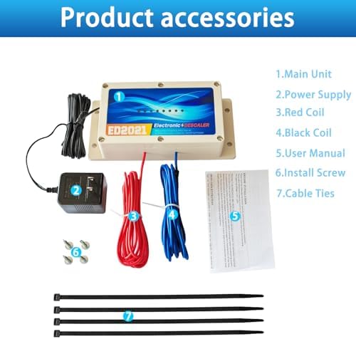 Whole House Water Descaler, Salt Free Hard Water Conditioner,Scale Reducer - Image 6