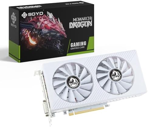 SOYO AMD Radeon RX580 Gaming Graphic Card with 8GB 256 Bit GDDR5 PCI Express x 16 3.0 Equipped with Dual Fans for Working,Gaming by SOYOOffcial