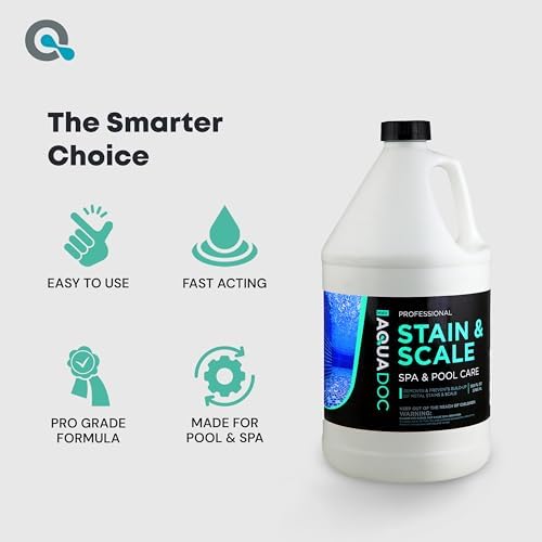 AquaDoc Pool & Spa Stain and Scale Remover for Hot Tubs - 128oz - Image 5