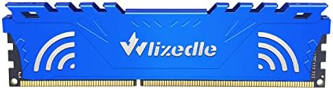 DDR3 RAM 8GB 1333MHz CL9 UDIMM, Desktop Memory Module PC3-10600 240-Pin 1.5V 2Rx8 Dual Rank Non-ECC Unbuffered PC Computer RAM Stick Upgrade - Blue by Wlizedle
