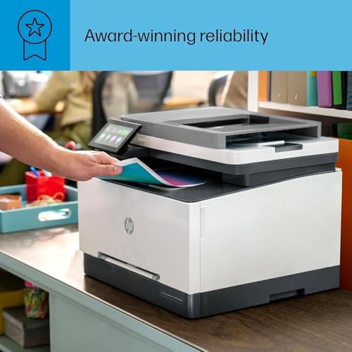 HP Color Laserjet Pro MFP 3301cdw Wireless All-in-One Color Laser Printer, Scanner, Copier, Best-for-Office (499Q3F) (Renewed) - Image 6