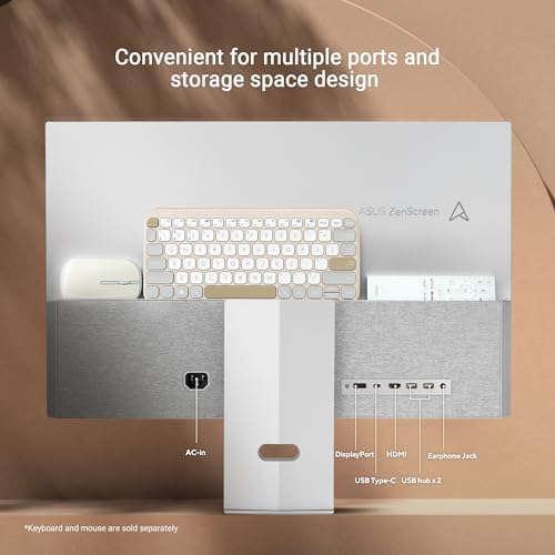 ASUS ZenScreen MS27UC 27 Inch 4K Smart Monitor, Speaker, HDMI, USB-C 90W - Image 6