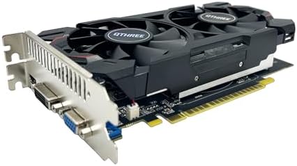 QTHREE GeForce GTX 750 Graphics Card,4GB,GDDR5,128Bit,HDMI,DVI,VGA by QTHREE