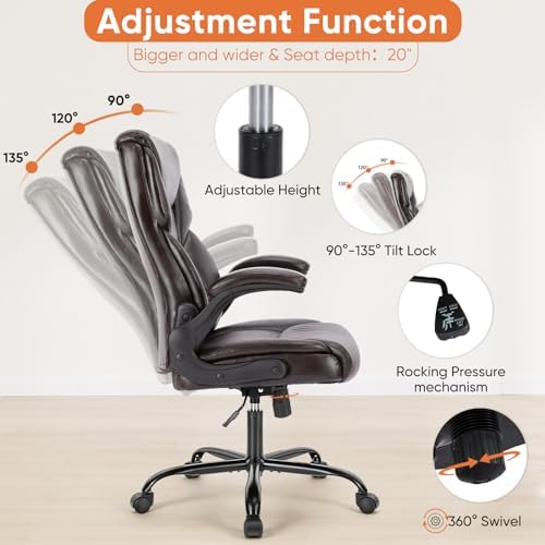 Sweetcrispy Heavy Duty Office Chair, Gaming Desk Chair 2 Pack - Image 4