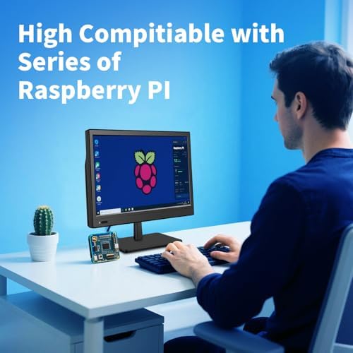 Jexiop 12.5 inch Security Monitor,Small Monitor with Speaker,Remote Control/HDMI/VGA/BNC/RCA Interfaces in for Home | Office | Warehouse Surveillance | RV - Image 6