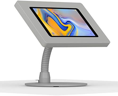 VidaMount Light Grey Enclosure and Portable Flexible Stand [Bundle] Compatible with Samsung Galaxy Tab A 10.5 (2018) by VidaMount