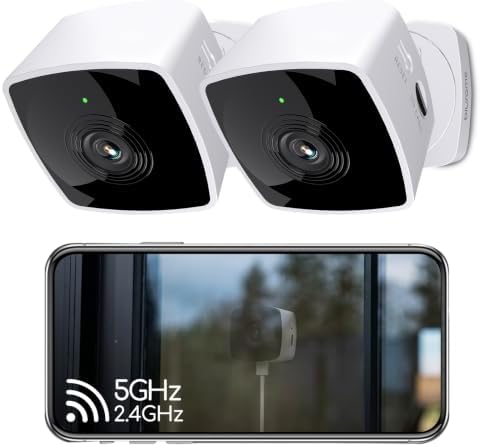 blurams 2K Indoor Cameras for Home Security 2Pack by Blurams