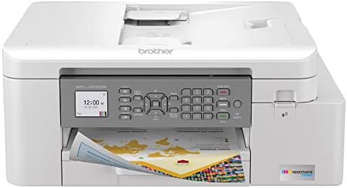 Brother MFC-J4335DW INKvestment Tank Wireless All-in-One Color Inkjet Printer, Up to 1-Year of Ink in-Box, Duplex Printing, Mobile and Cloud Print, Works with Alexa by Unknown