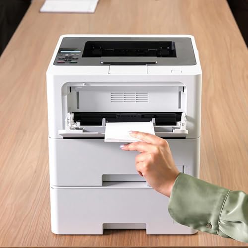 Brother HL-L6210DWT Wireless Monochrome Laser Printer for Business, 50 PPM Duplex Printing, Dual Paper Tray, Ethernet & Mobile Printing with 6ft USB Printer Cable + Print Like a Pro eBook Guide Bundle - Image 7