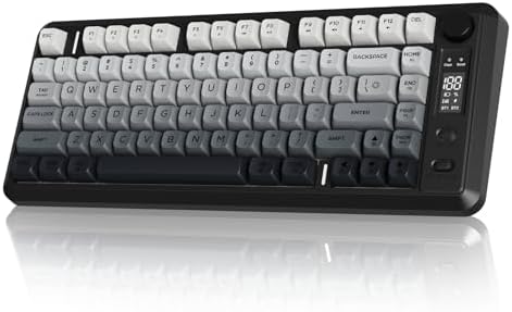 Free wolf M75 Wireless Gaming Keyboard Mechanical Feel Membrane - Moonlit by Free+wolf