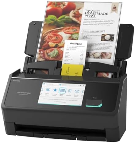ScanSnap iX2500 Wireless or USB High-Speed Document Scanner, Black by ScanSnap