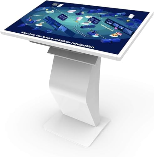 43 inch Touch Screen Kiosk, Windows11 System(8+128g), K-Style Stand Inquiry Machine, Human–Machine Interaction Smoothly for Mall Navigation/Self-Ordering/Advertising/Retail Store by Unknown