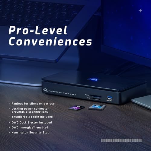 OWC Thunderbolt Pro Dock 10-Port Connectivity Solution for Mac/Windows - Image 4